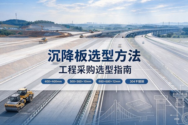 治多沉降板选择方法