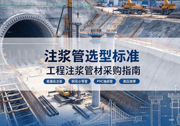 治多注浆管选型标准